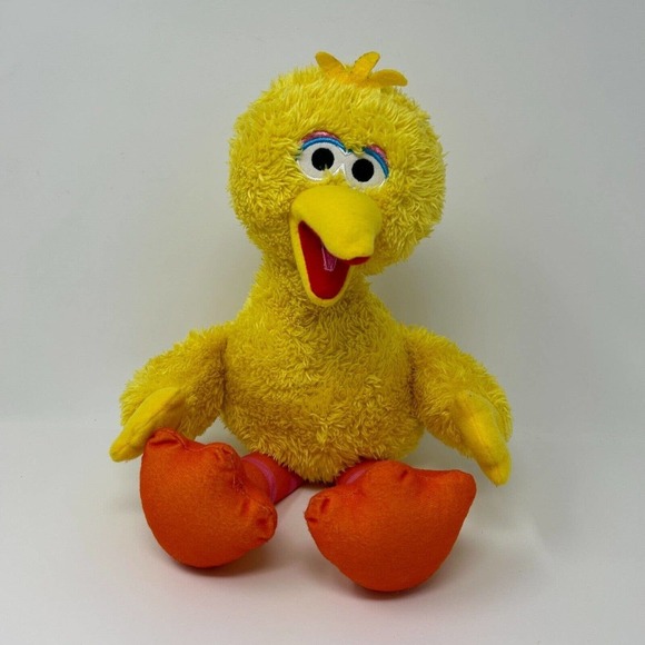 Big Bird Plush 13” Sesame Street Kohl’s Cares Stuffed Animal Carry Along Toy - Picture 7 of 10